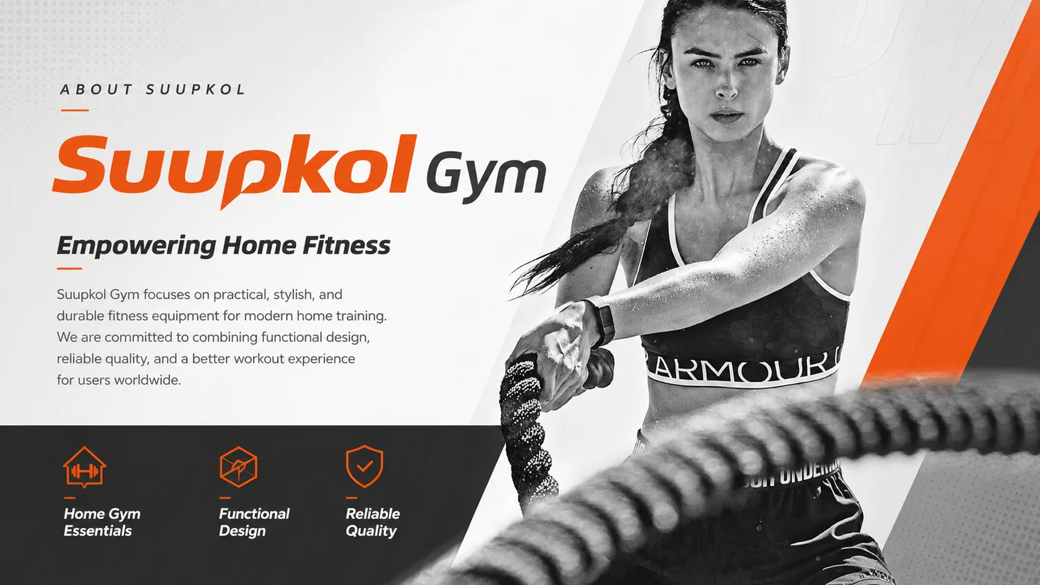 Suupkol Gym brand introduction - Empowering Home Fitness