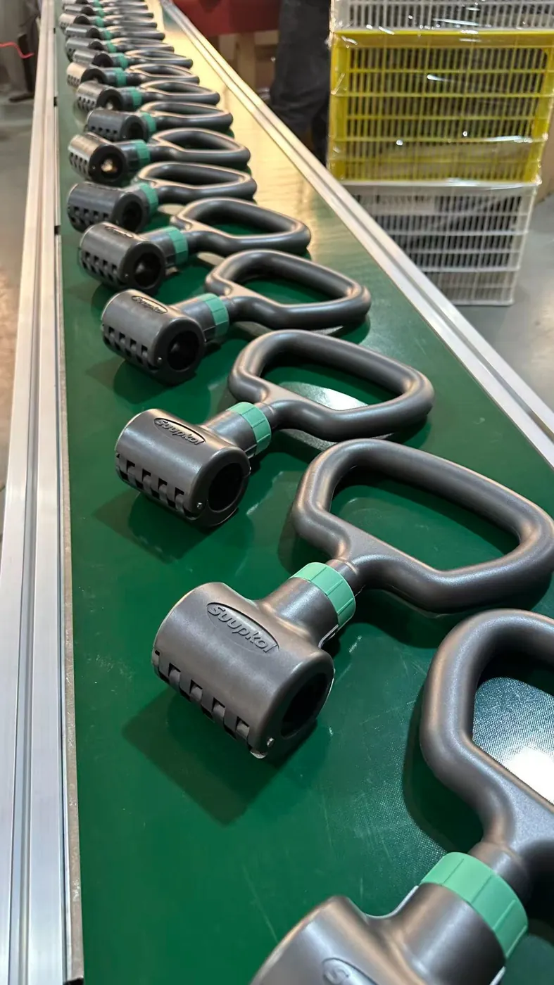 Kettlebell handle production line