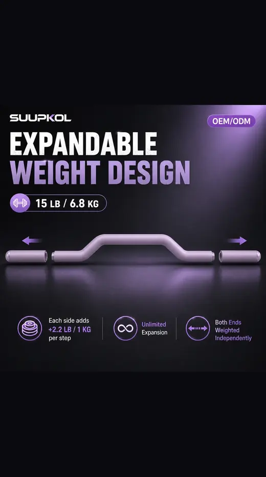 Expandable Silicone EZ Curl Bar