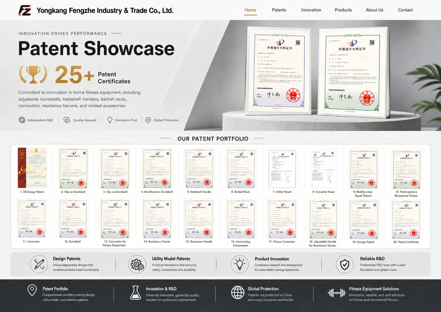 SUUPKOL patent certificate showcase