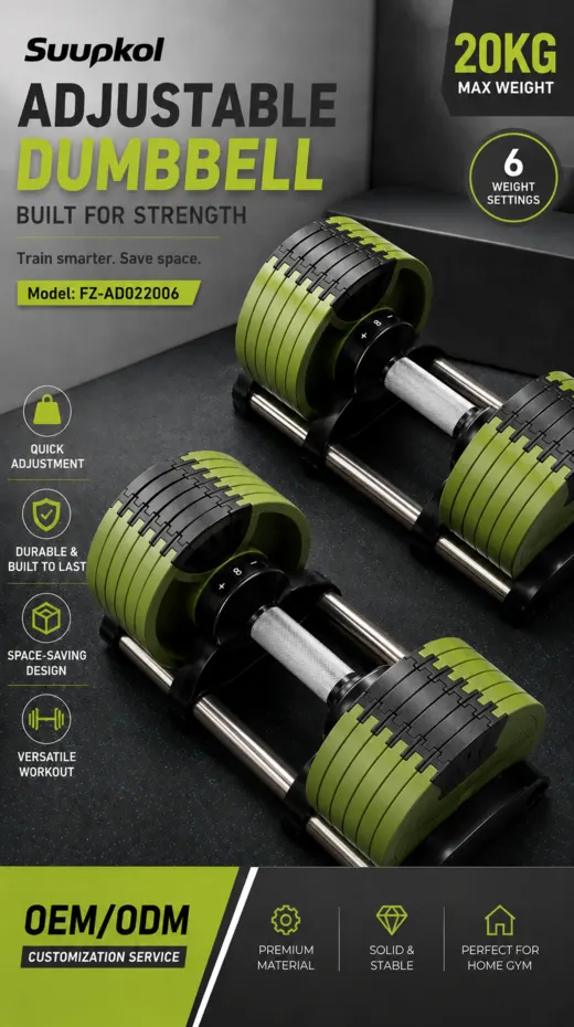 20KG Adjustable Dumbbell FZ-AD022006