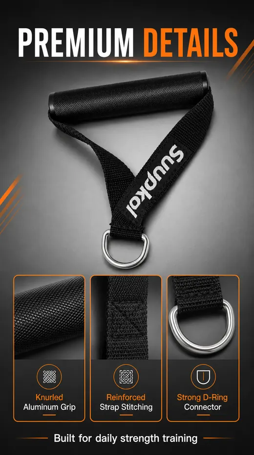 Aluminum Training Handle with Strap